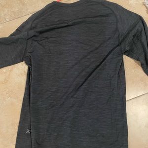 Lululemon metal vent tech long sleeve black hether